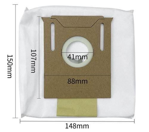 Vacuum Dust Bags for Deebot Ozmo T8 & T8 AIVI Robot Vacuum Cleaner