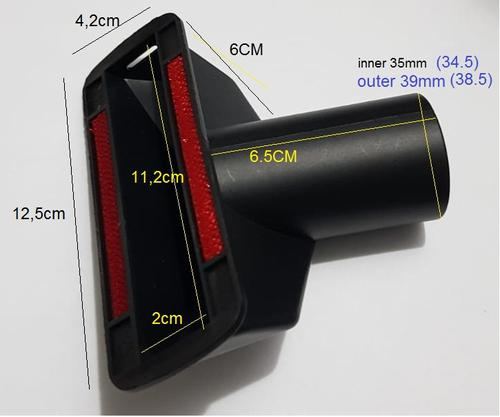 Diameter inner 35mm sikat bed-flat pipe-sikat wiper vacuum cleaner