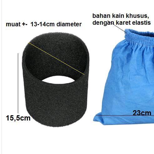 Kantong Filter Vacuum Cleaner Basah Kering Bahan Kain 1 set