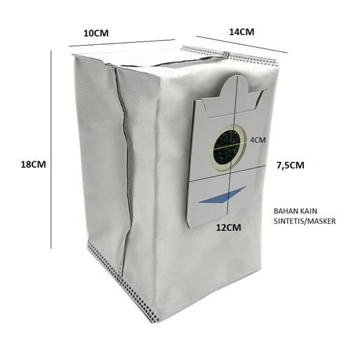 Kantong debu robot vacuum cleaner deebot ecovacs