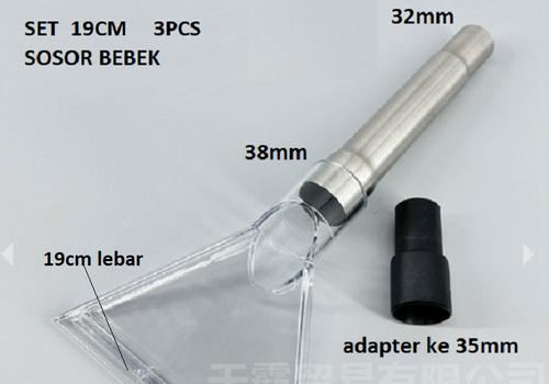 Swivel Head Vacuum Cleaner Brush Nozzle Pembersih Sofa Cleaning