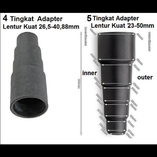 Adapter Selang Vacuum Cleaner Universal Flexibel Adapter Lentur Kuat