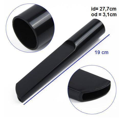 Flat Pipe Suction OD 31mm Vacuum Cleaner Parts